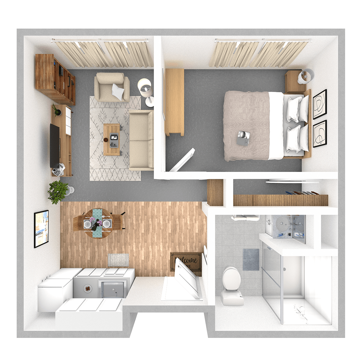 Cedar floor plan