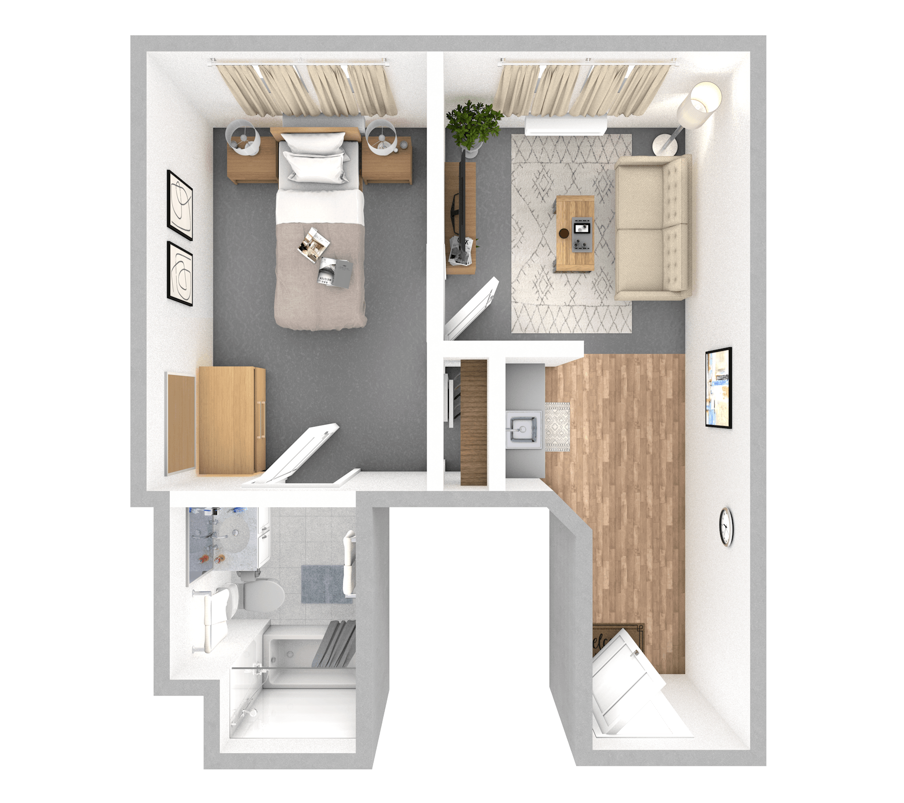 Hickory floor plan