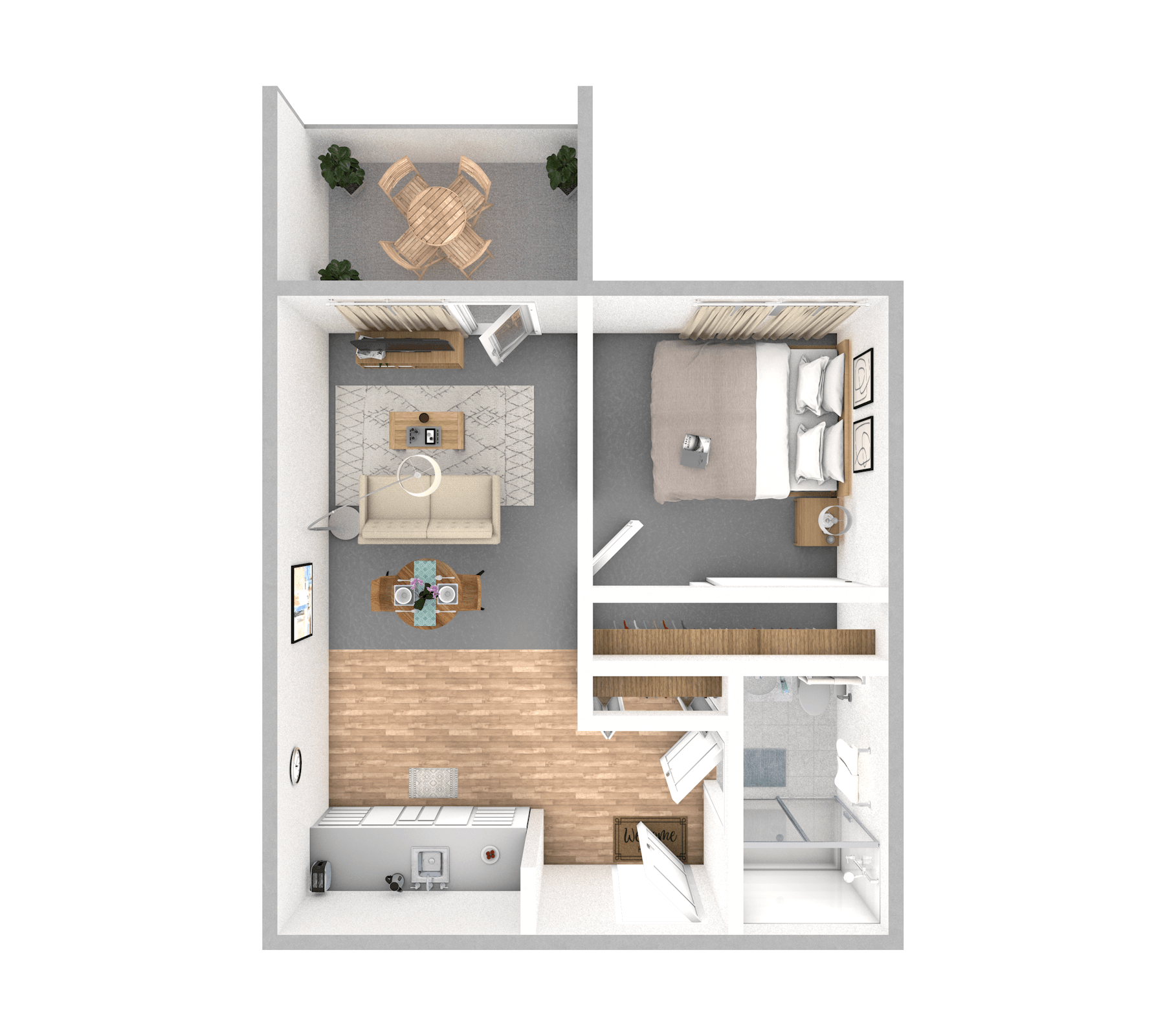 Carriage floor plan