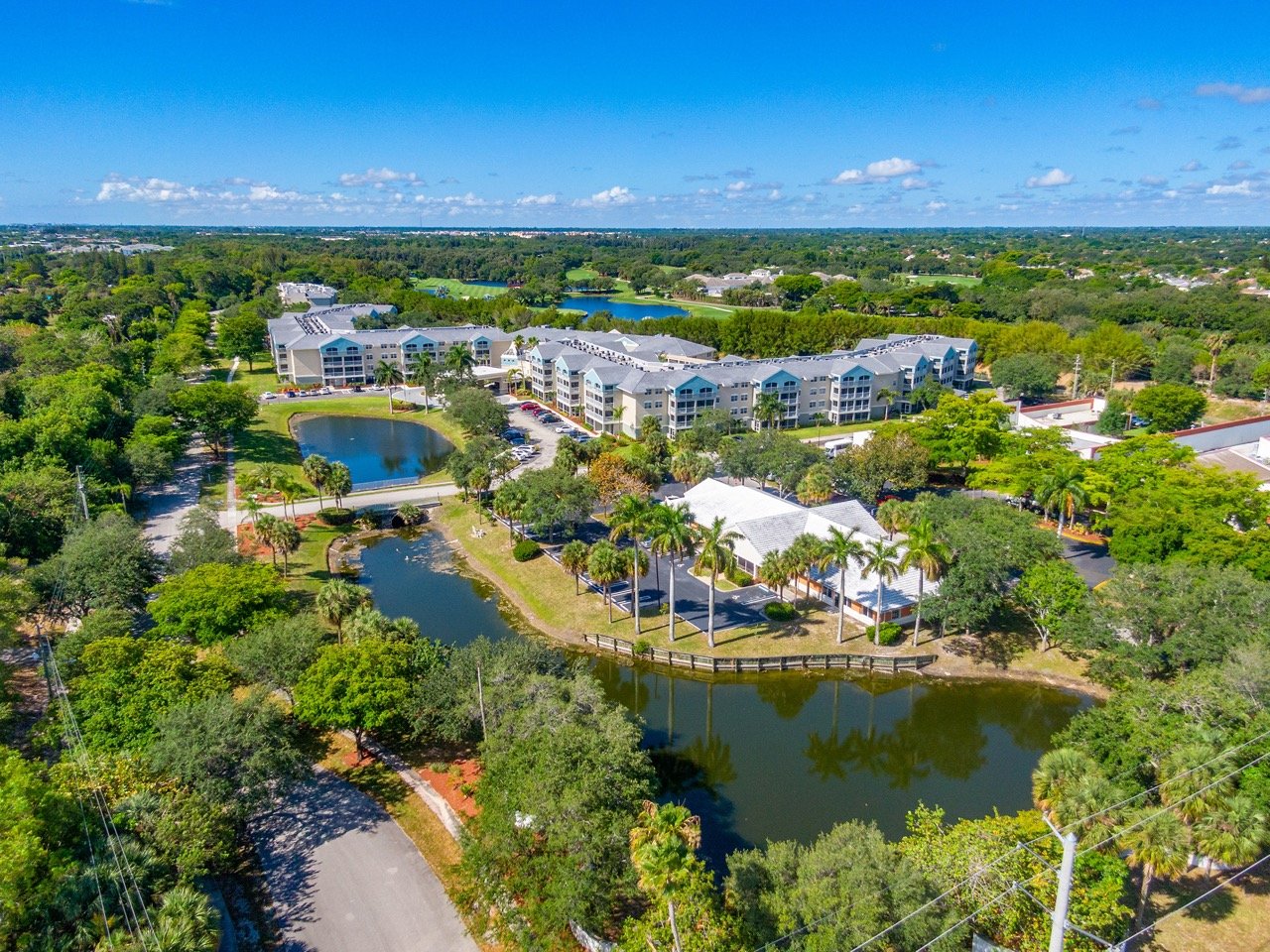 Aerial view of Discovery Village Boynton Beach