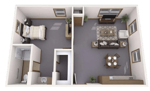 Maple floor plan